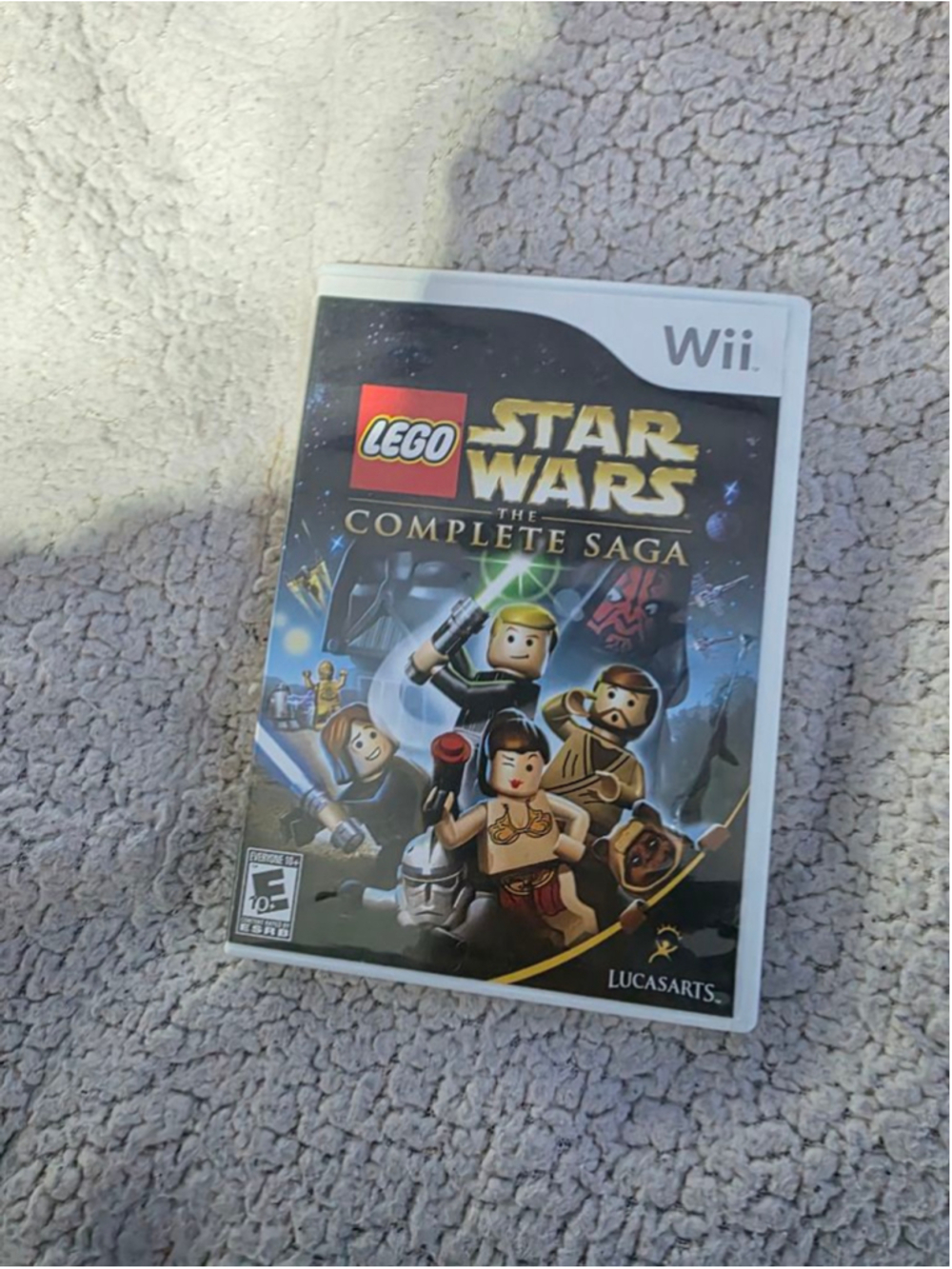 LucasArts Lego Star Wars The Complete Saga Wii Video Game One Size Blue
